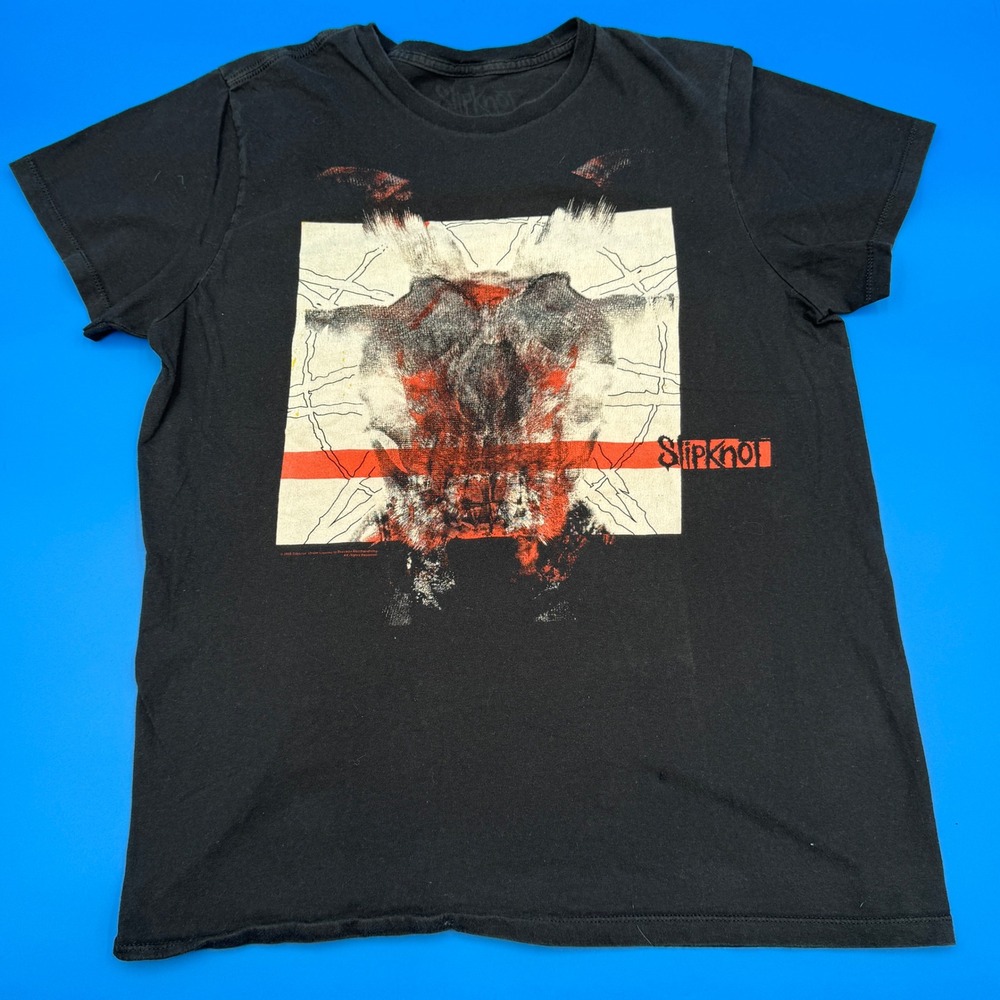 Slipknot Graphic T Shirt Men's Black Band Concert Tour‎ Merch